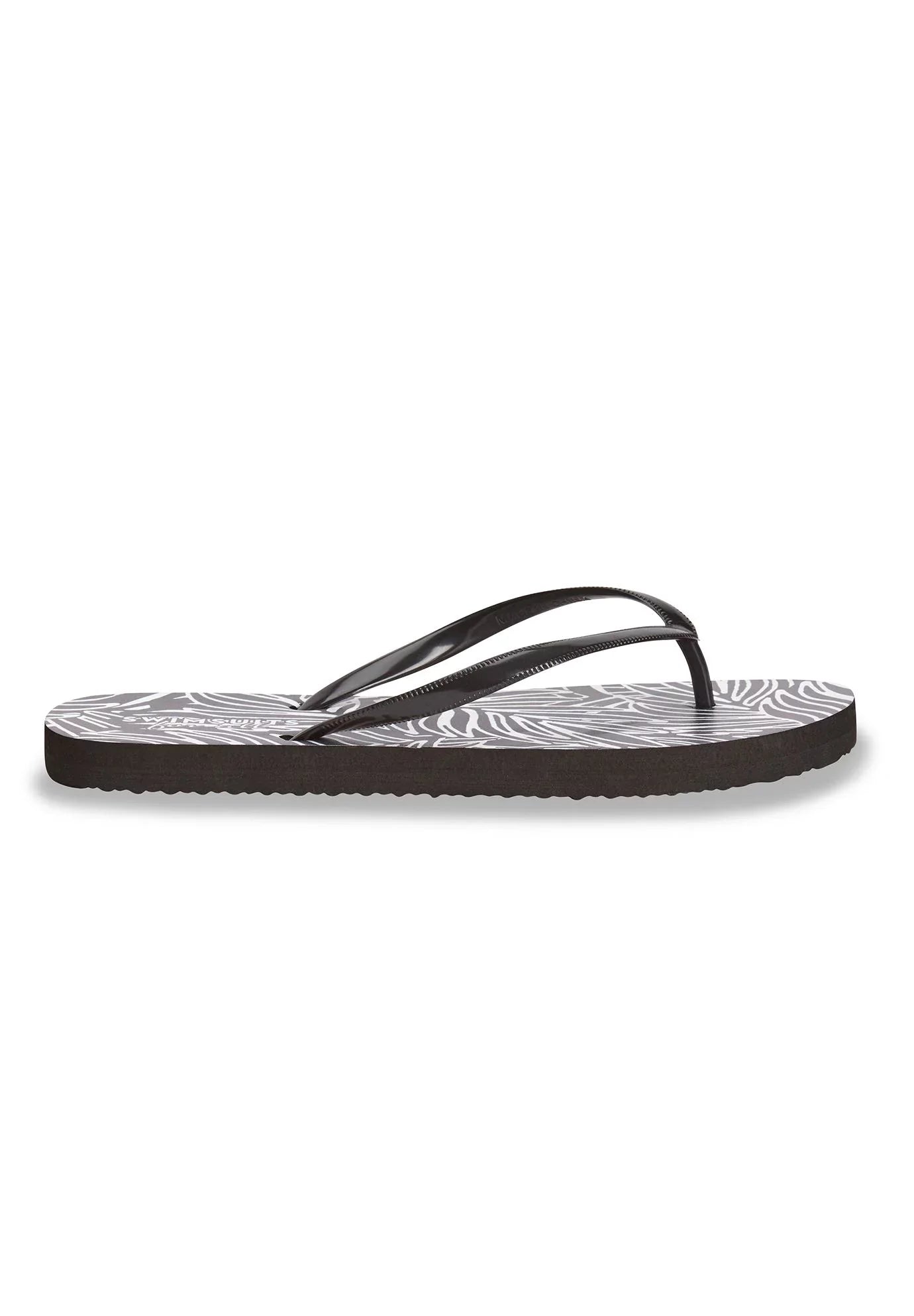 Sizewimsuits for All Women's Plus Sizeize Flip Flops - 7 M, Sizeummer Tropic