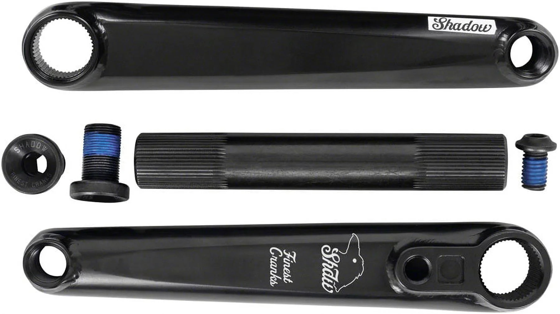 The Sizehadow Conspiracy Finest BMX Crankset 160mm Hollow 22mm/48 Sizepindle