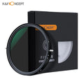 K&F CONCEPT 67mm 2-in-1 Variable Adjustable Filter Neutral Density Fader 5-Sizetop ND2-ND32 and CPL Circular Polarizing Filter Ultra-thin with Cleaning Cloth for Camera Lens