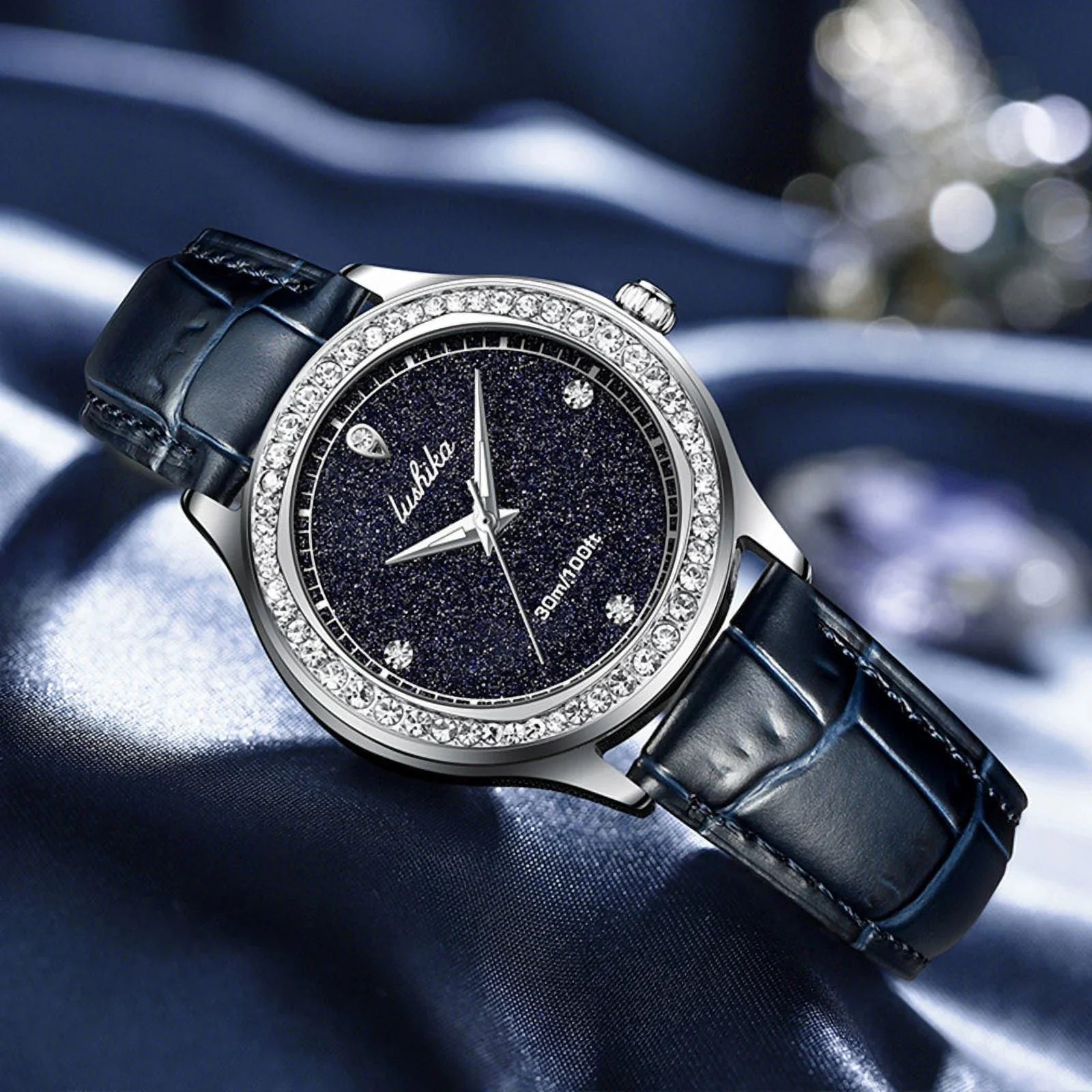 Sizetarry Light Luxury Waterproof Quartz Ladies wristwatch