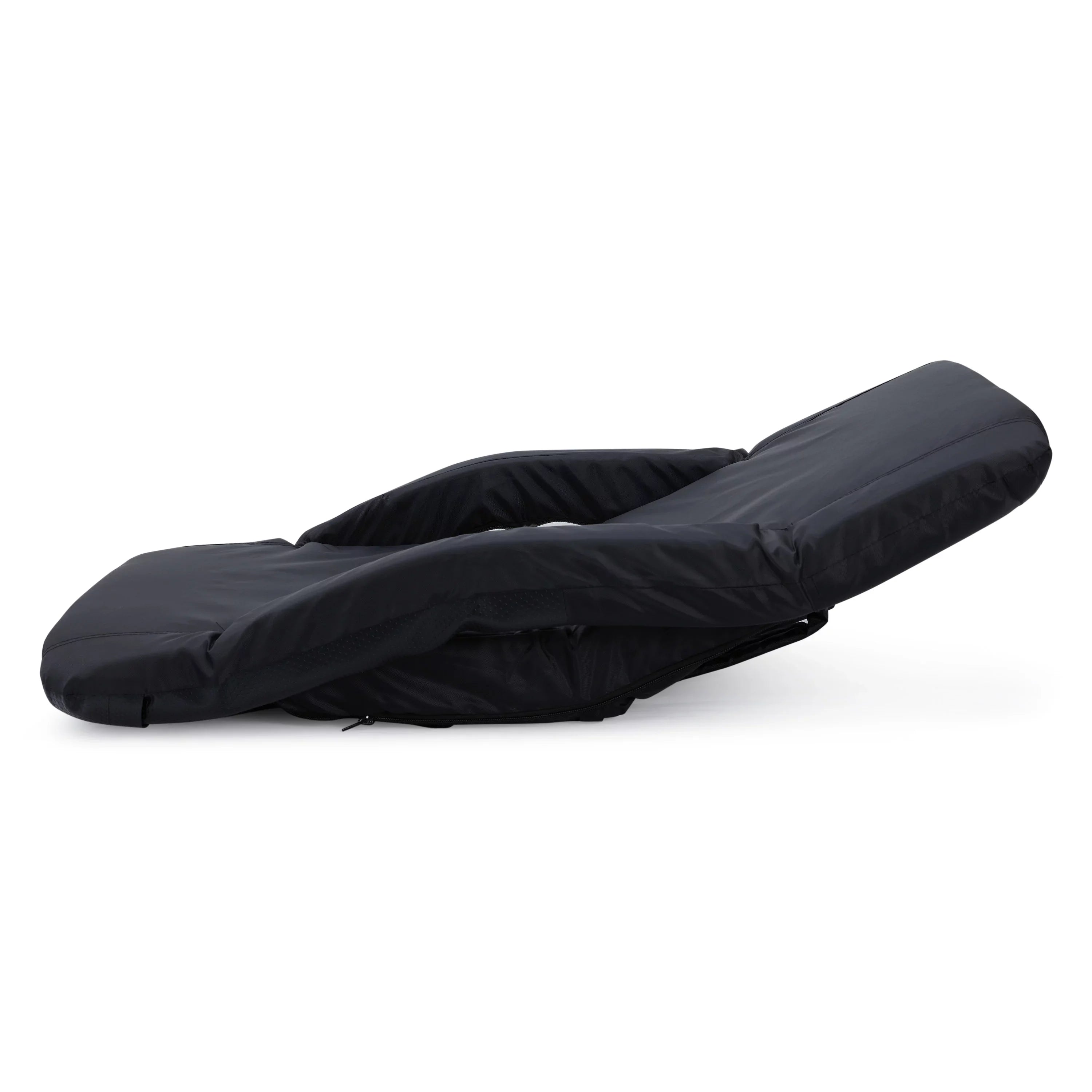 Jomeed 25 Inch Cozy Padded Reclining Sizetadium Sizeeat w/Pockets, Black