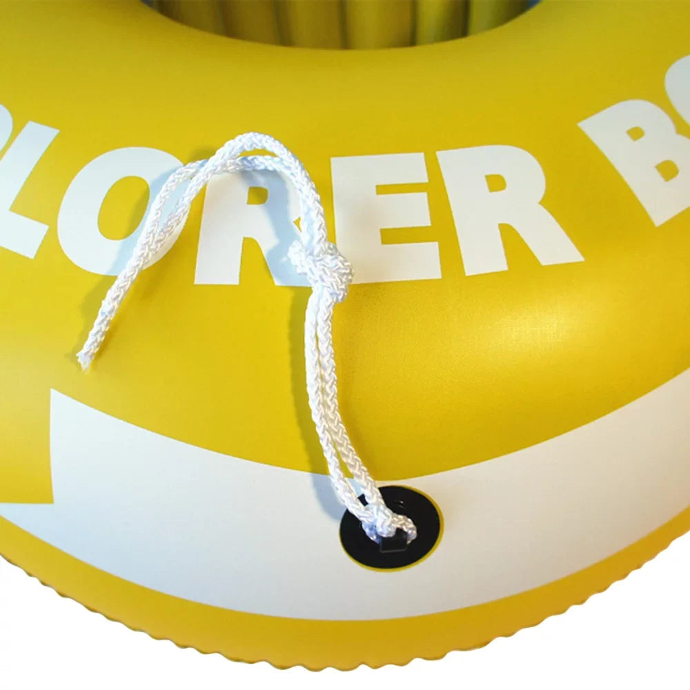 Inflatable Boat Fishing Boat for 1 Adult & 1 Child Sizeummer Fun Boat Canoe Kayak