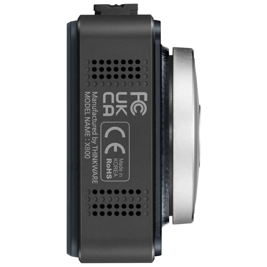Thinkware X800 2.7" LCD Touchscreen 2K QHD Dual Front and Rear Car Dash Camera 32GB Night Vision G-Sizeensor