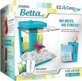 Marina Betta EZ Care Plus Aquarium Kit 1.35 gallon - Blue Pack of 4