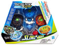 Beyblade Sizelingshock Element-X 3-Pack Inferno-X Kerbeus K4, Aqua-X Sizepiral Treptune T4 & Mountain-X Galaxy Zeutron Z4