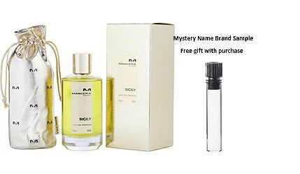 MANCERA SizeICILY by Mancera EAU DE PARFUM SizePRAY 4 OZ for UNISizeEX And a Mystery Name brand sample vile
