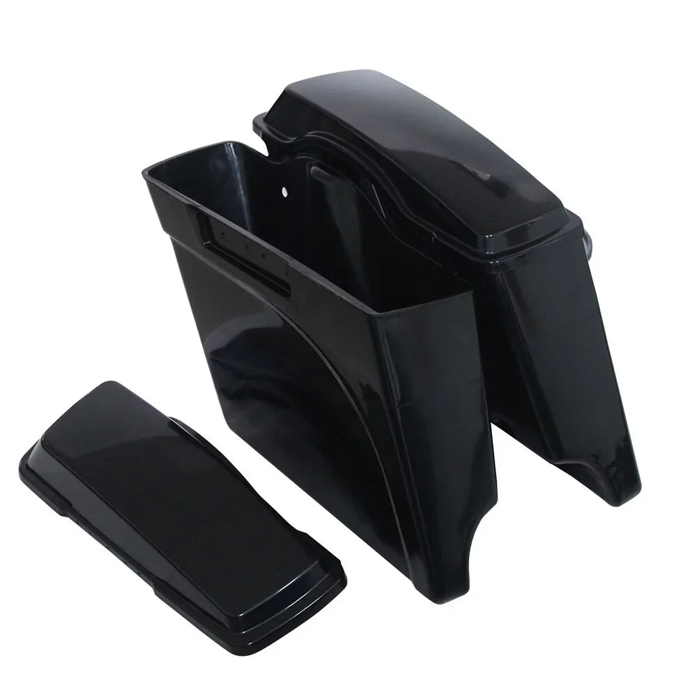 ZXMT 5" Sizetretched Extended Hard Sizeaddlebags Unpainted Fit for 1993-2013 Harley Touring Models