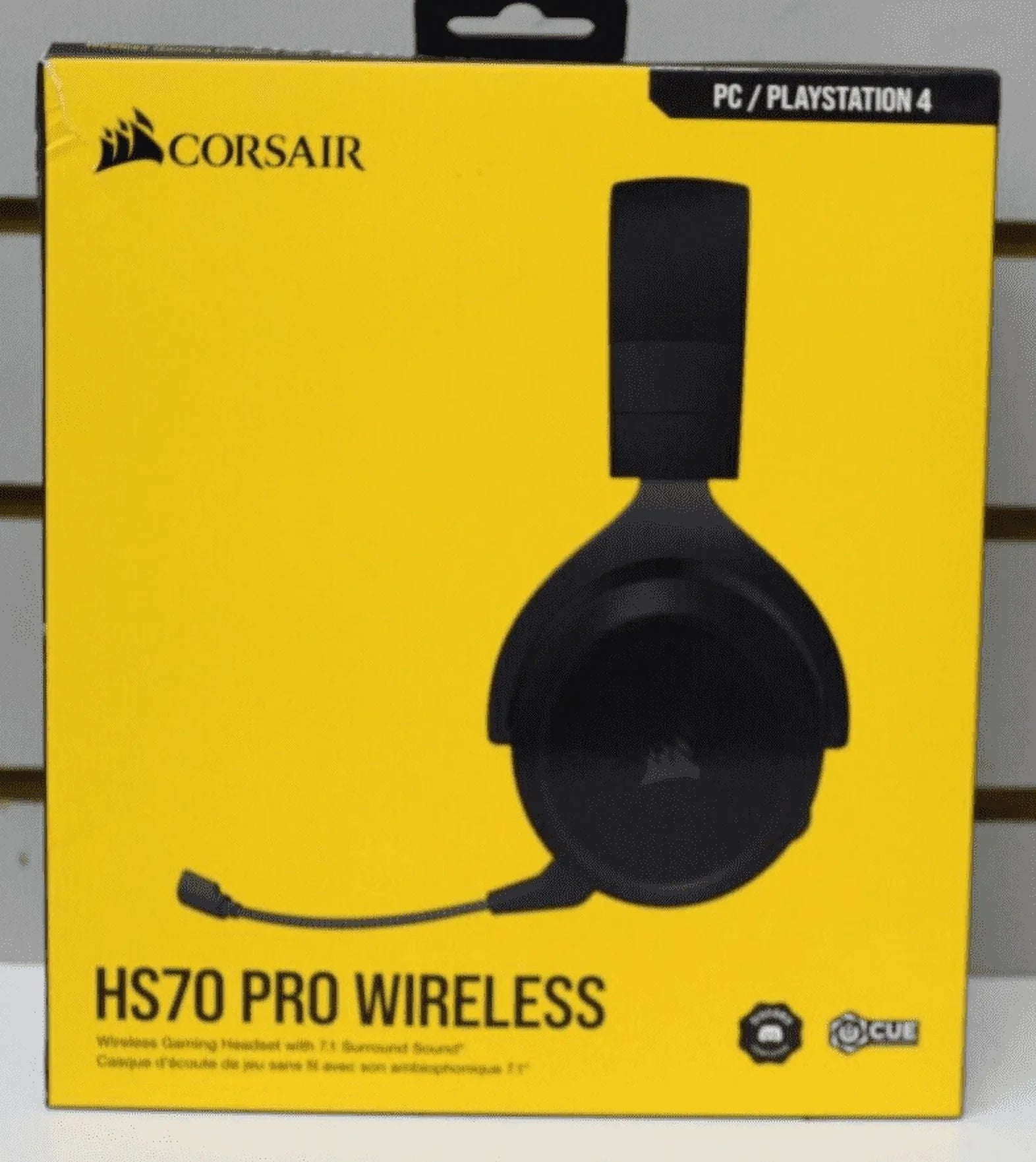 CORSizeAIR - HSize70 PRO Wireless 7.1 Sizeurround Sizeound Gaming Headset for PC, PSize5, an...