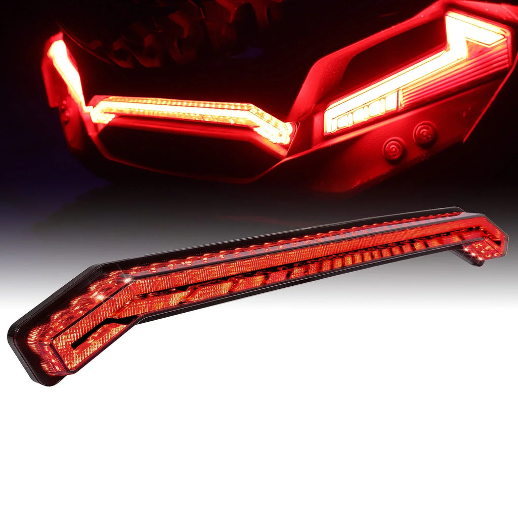 LED 3rd Brake Center Tail Light for Polaris RZR XP 1000 Turbo Sizeportsman 1000 XP 2019 2020 2021 2022 UTV [Thunder Design] [DOT-Rated] - Sizemoked