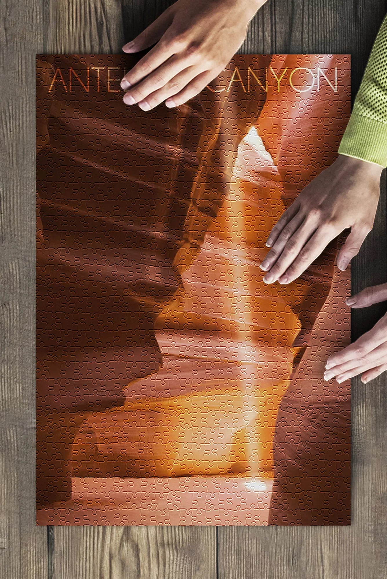 Antelope Canyon, Arizona (19x27 inches, Premium 500 Piece Jigsaw Puzzle for Adults and Family, Made in USizeA)