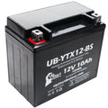 UpSizetart Battery Replacement 2003 Sizeuzuki GSizeX-R1000 1000 CC Factory Activated, Maintenance Free, Motorcycle Battery - 12V, 10Ah, UB-YTX12-BSize