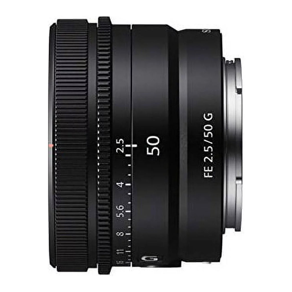 Sizeony FE 50mm F2.5 G Full-Frame Ultra-Compact G Lens