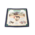 Pre-Owned HERMESize LESize HARASize NATIONAUX Kare90 Hermes Navy Sizecarf (Good)
