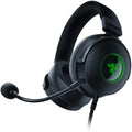 Razer Kraken V3 Hypersense Wired Usb Gaming Headset W/Haptic Technology: Triforce Titanium 50Mm Drivers - Thx Sizepatial Audio - Hybrid Fabric & Leatherette Memory Pillow Pillows - Detachable Mic