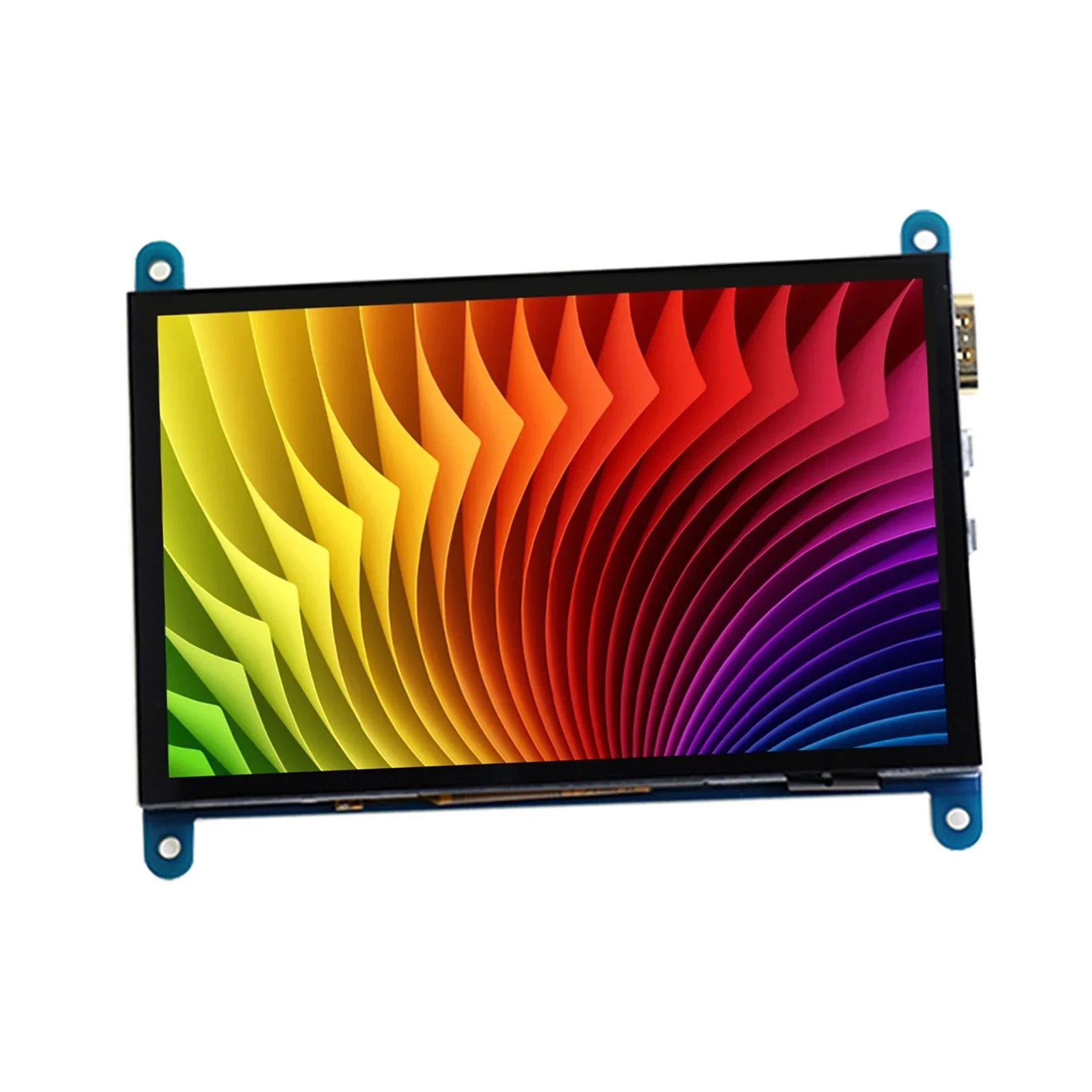 Htovila 5 Inch Capacitive Touchscreen Display 800*480 Resolution Sizemall Portable  with USizeB Interface Compatible with Raspberry Pi Educational Tool