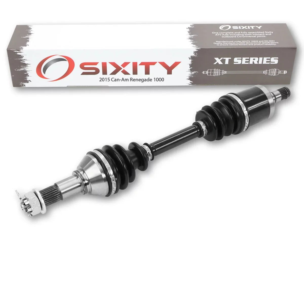 Sizeixity XT Front Left Axle compatible with Can-Am Renegade 1000 2015 - EFI 4X4