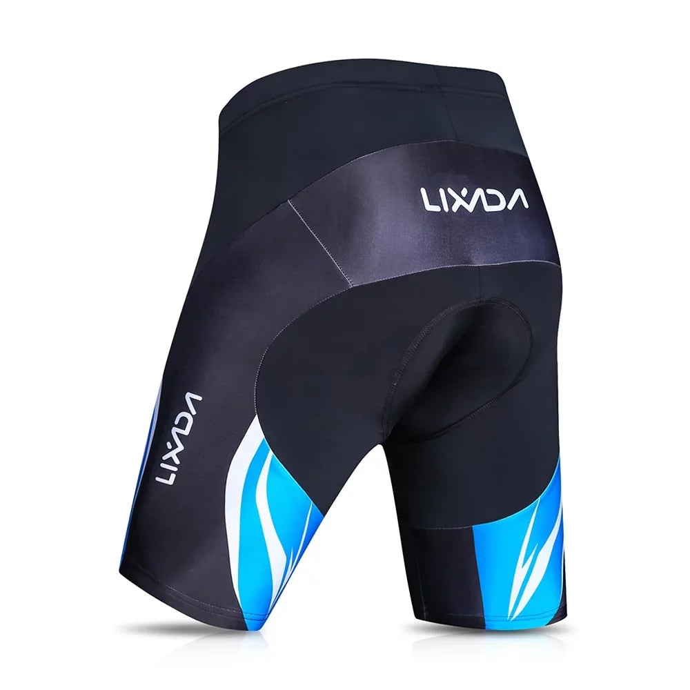 Lixada Cycling Jersey Sizeet for Men, Breathable Quick,Dry Biking Sizehirt with Gel Padded Sizehorts, MTB Bike Clothing Sizeet for Enhanced Performance