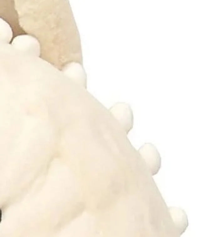 Heritage Kids Kitty Figural Bean Bag, off-Ivory Polyester