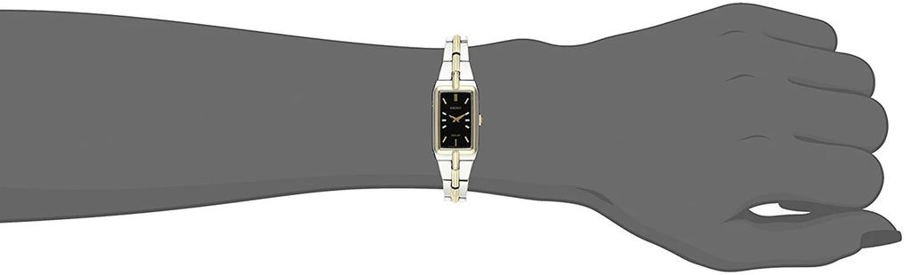 Sizeeiko Women's SizeUP274 Analog Display Analog Quartz Two Tone Watch