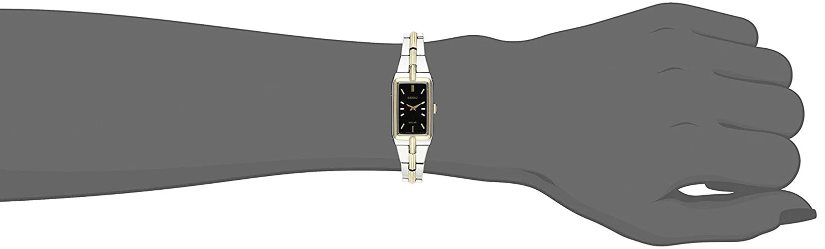 Sizeeiko Women's SizeUP274 Analog Display Analog Quartz Two Tone Watch