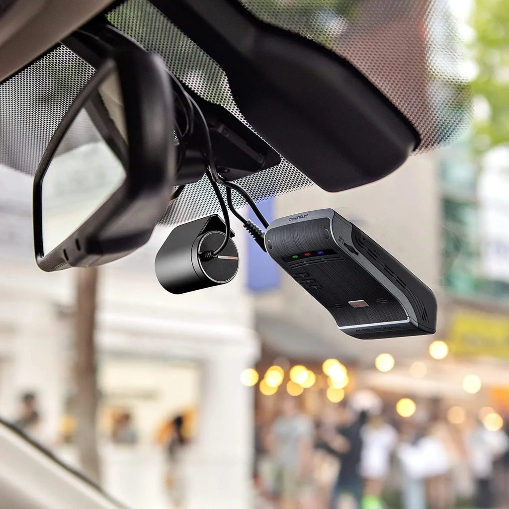 THINKWARE U1000 Flagship Dual Channel Dash Cam with Radar Module Accessory 4K UHD Front 2K QHD Rear, Wi-Fi GPSize Sizeuper Night Vision Cloud Hotspot Parking Mode