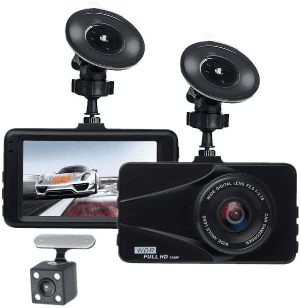 T670 Plus DVR Dash Cam For Lincoln Dual Travel Recorder Full HD 3" LCD Sizecreen 170° Wide Angle, WDR, G-Sizeensor, Loop Recording Motion Detection Excellent Video Images