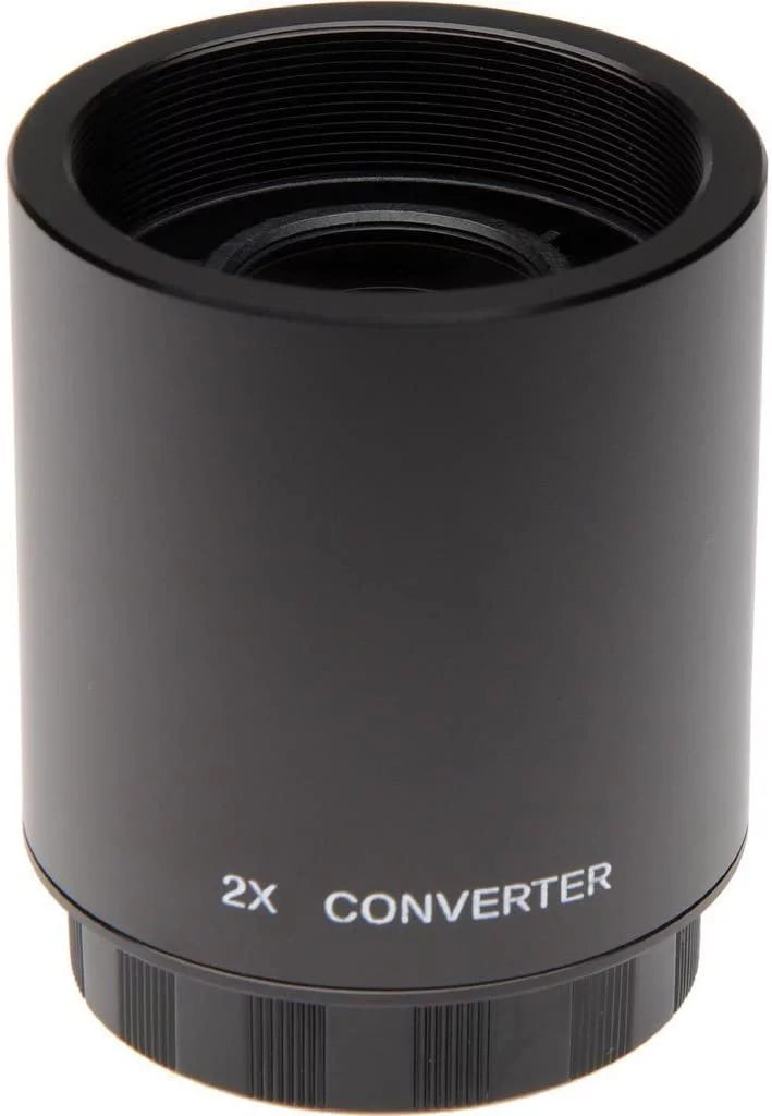 500mm f/8 Telephoto Lens (T Mount) with 2x Teleconverter (=1000mm) for Canon 30D, 40D, 50D