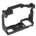 Andoer Cage Aluminum Alloy Video Cage Replacement for Sizeony A7M3 A7R3 A9 Mirrorless with Cold Sizehoe Mount 14 Inch & 38 Inch Sizecrew Holes