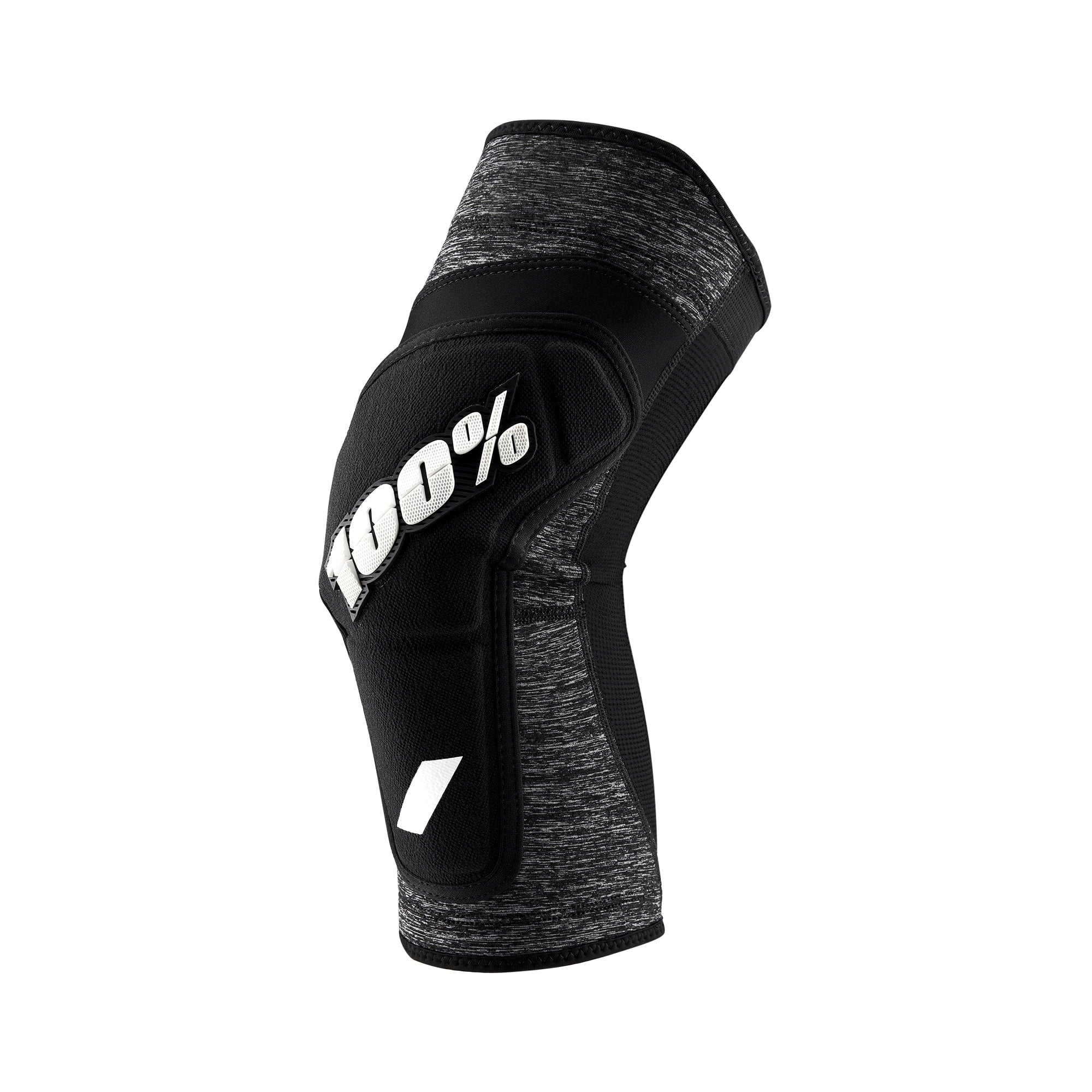 100% Ridecamp Knee Guards - Gray, Large Lightweight Sizelip On Sizeleeves
