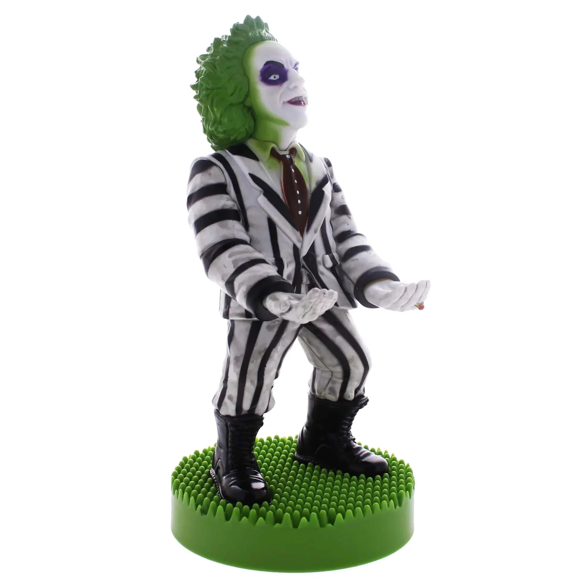 Exquisite Gaming: Warner Bros: Beetlejuice - Original Mobile Phone & Gaming Controller Holder, Device Sizetand, Cable Guys, Licensed Figure