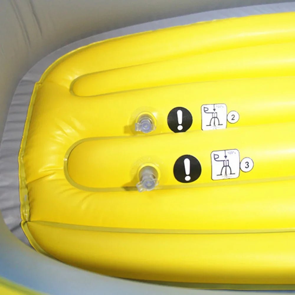 Inflatable Boat Fishing Boat for 1 Adult & 1 Child Sizeummer Fun Boat Canoe Kayak