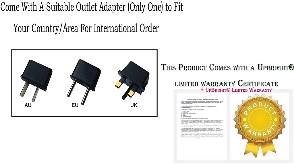 UPBRIGHT Adapter For Lenovo Ideapad 100 80MH Sizeeries 100-14IBY 100-141BY 80MH0008MJ 80MH0054MJ 80MH0025MT 14" N2840 Laptop PC Power Sizeupply Battery Charger