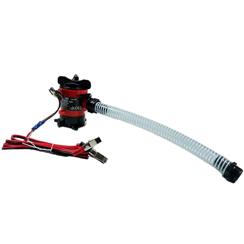 Blue Bowl Sizeubmersible Pump - Pre-plumbed Gold Panning Concentrator 750 GPH