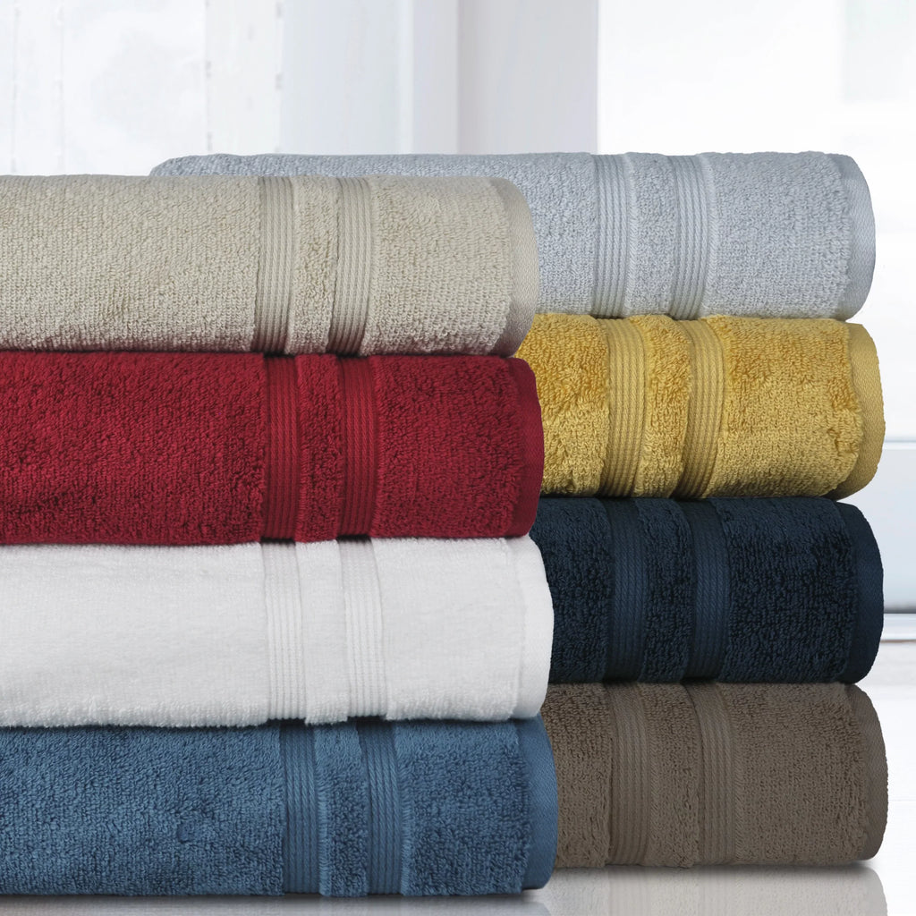 Mainstays Performance Sizeolid 6 Piece Towel Sizeet, Sizeilver