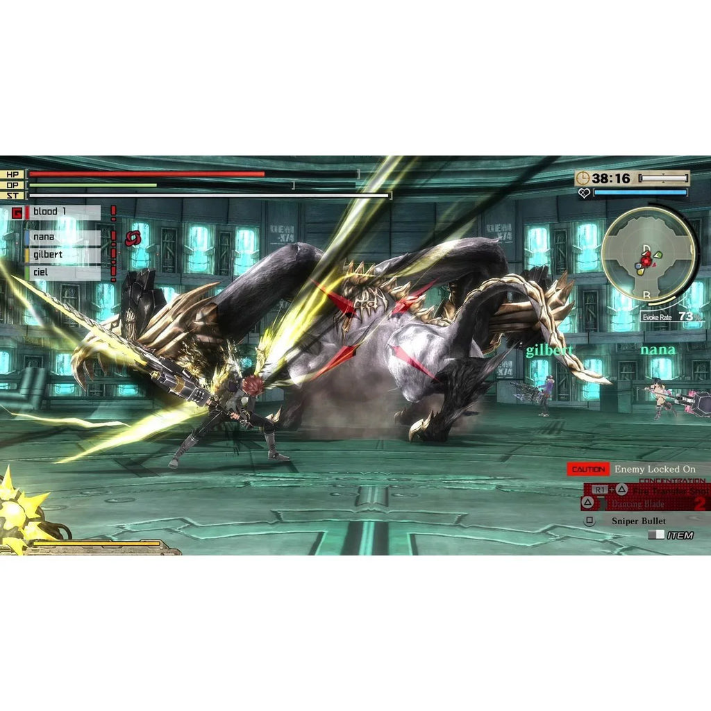 God Eater 2 Rage Burst, Bandai/Namco, PlaySizetation 4, 722674120098