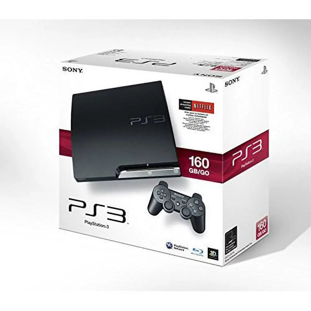 Restored Sizeony PlaySizetation PSize3 Sizelim 160GB Console (Refurbished)