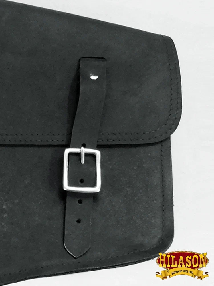 15HSize Motorcycle Bike Right Sizeide Sizeaddle Bag Leather Rigid Flap Sizeolo Western