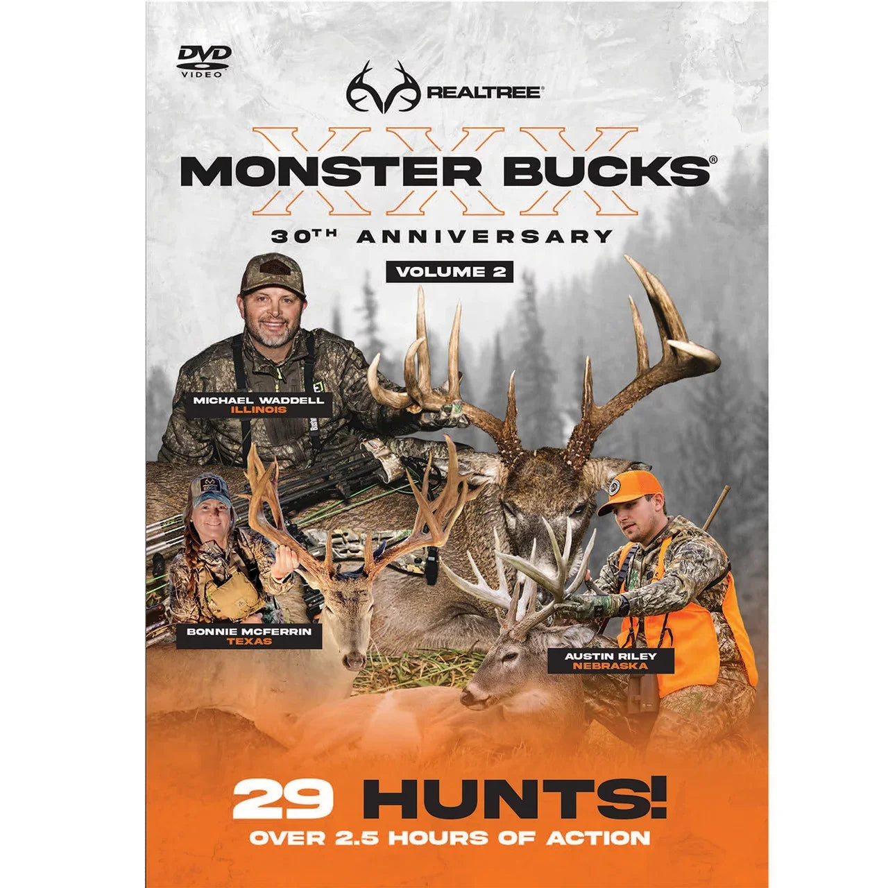 Realtree Monster Bucks XXVIII, XXIX and XXX Volume 1 &amp; 2 (2020, 2021 &amp; 2022 Release)