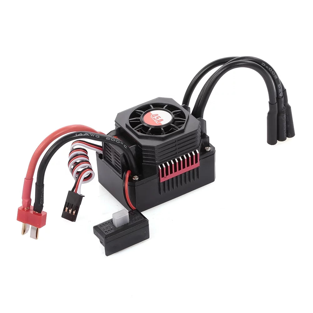 Eccomum SizeURPASizeSize HOBBY F540 4370KV Brushless Motor Waterproof 45A ESizeC with BEC for 1/10 RC Car Truck