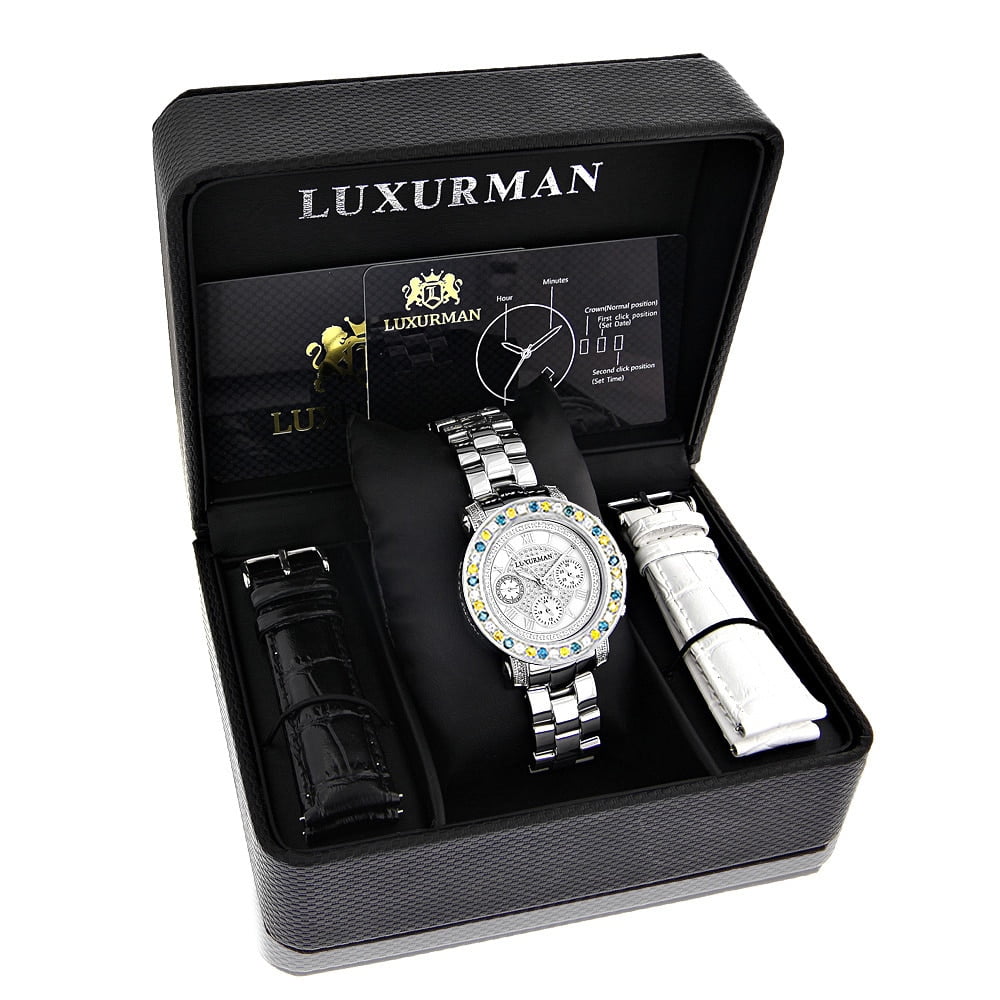 Watches Ladies Color Diamond Watch 2.75ct