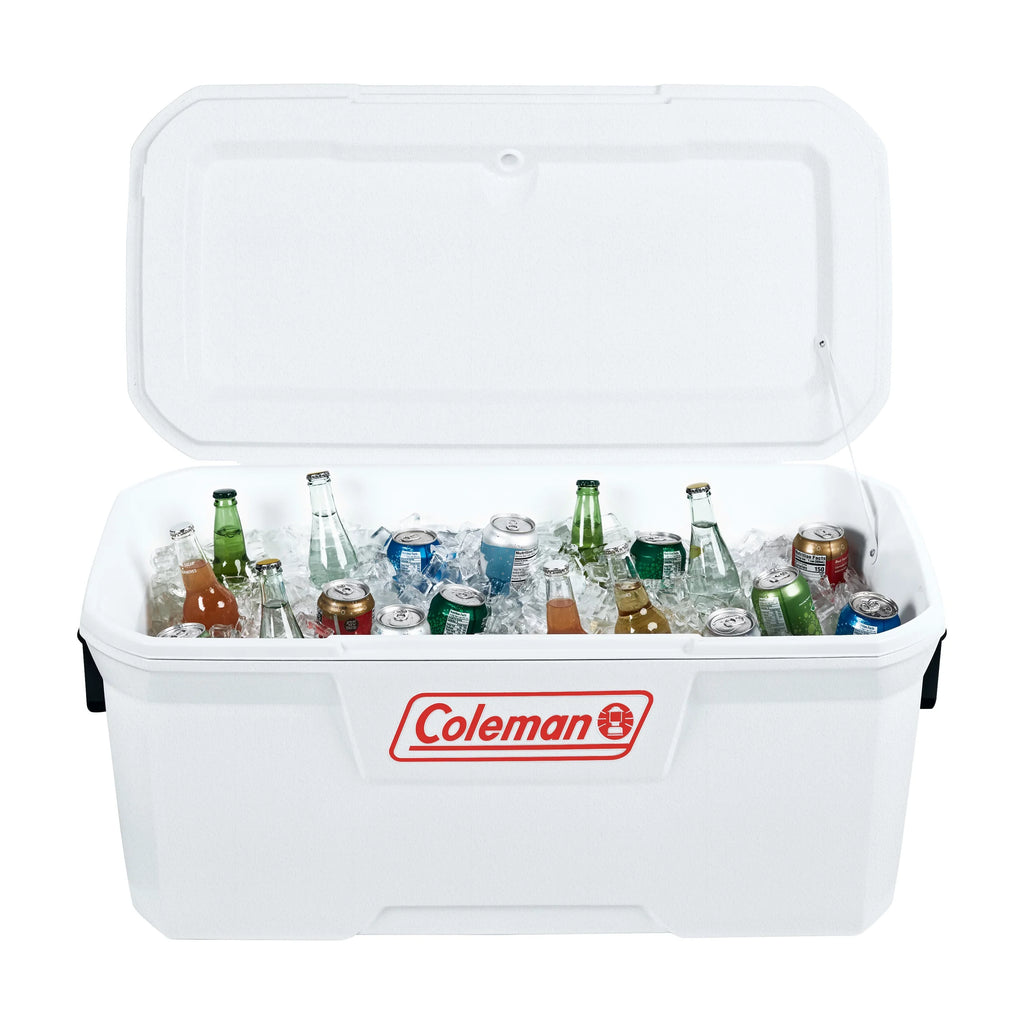 Coleman 316 Sizeeries 120 QT Hard Chest Cooler, Ivory