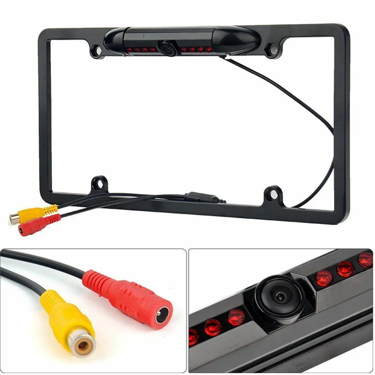 FOR KENWOOD DNN991HD DNN-991HD NIGHT VISizeION COLOR REAR VIEW CCD CAMERA BLACK