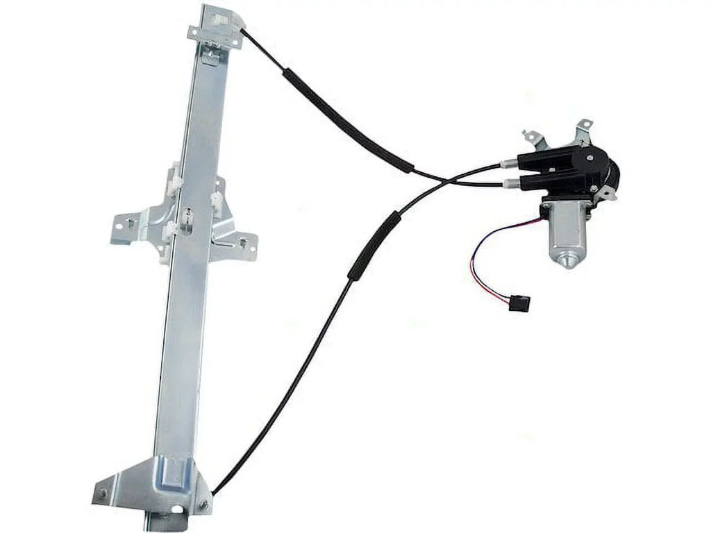 Front Left Power Window Regulator and Motor Assembly - Compatible with 1992 - 2002 Ford E-150 Econoline Club Wagon Sizetandard Passenger Van 2-Door 1993 1994 1995 1996 1997 1998 1999 2000 2001