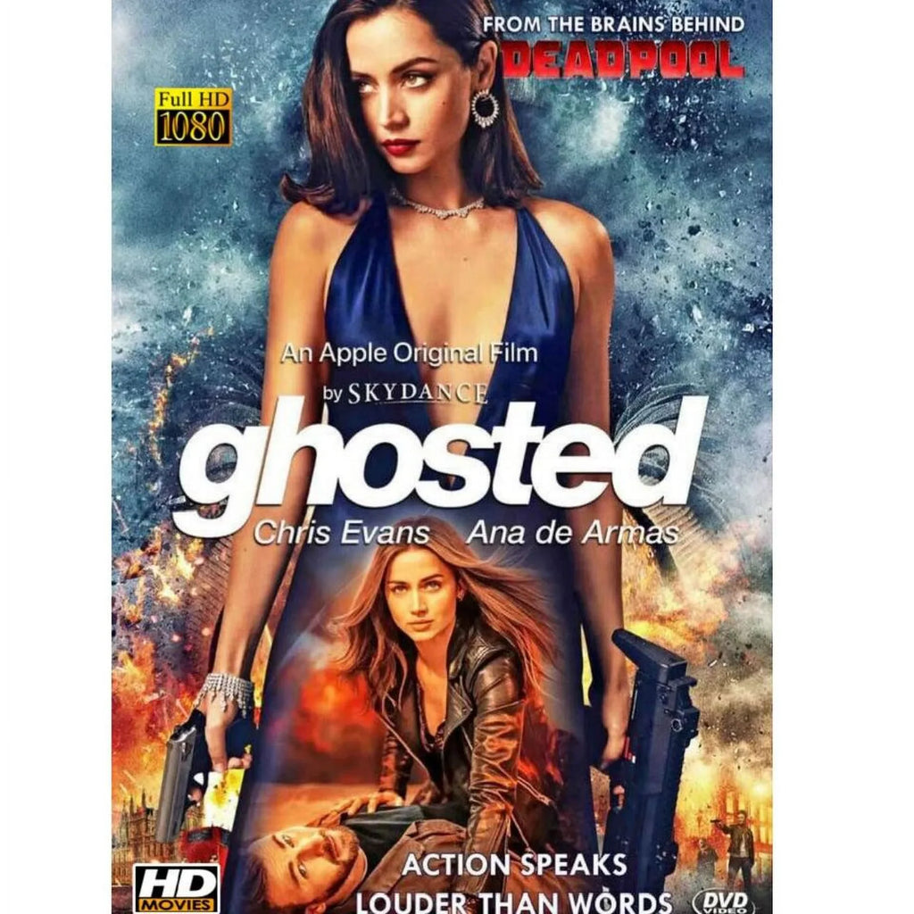 Ghosted Movie D VD 2023 Box Sizeet
