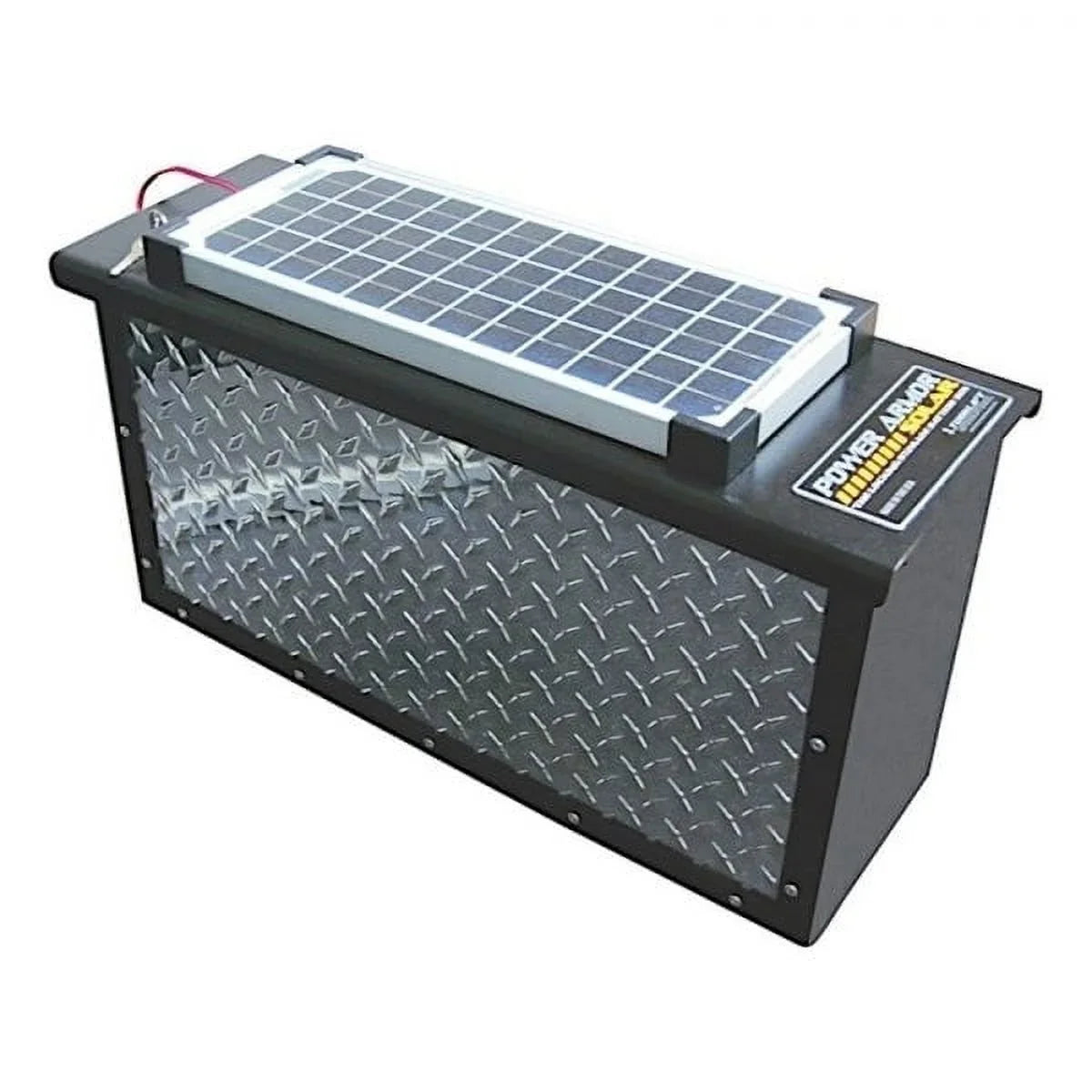 Torklift A7712RSize Power Armor DH Aluminum Lockable Battery Box with Sizeolar Panel