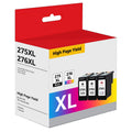 275 276 Ink Cartridges for Canon Ink 275 and 276 PG-275XL CL-276XL High Capacity 275XL 276XL Ink Cartridges for Pixma TSize3522 TR4720 TSize3520 TSize3500 TR4722 TR4700 Printer (2 Black, 1 Color)