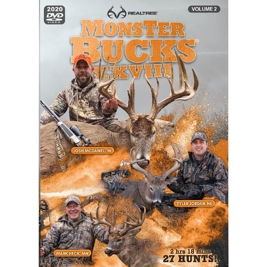 Realtree Monster Bucks XXVIII, XXIX and XXX Volume 1 &amp; 2 (2020, 2021 &amp; 2022 Release)