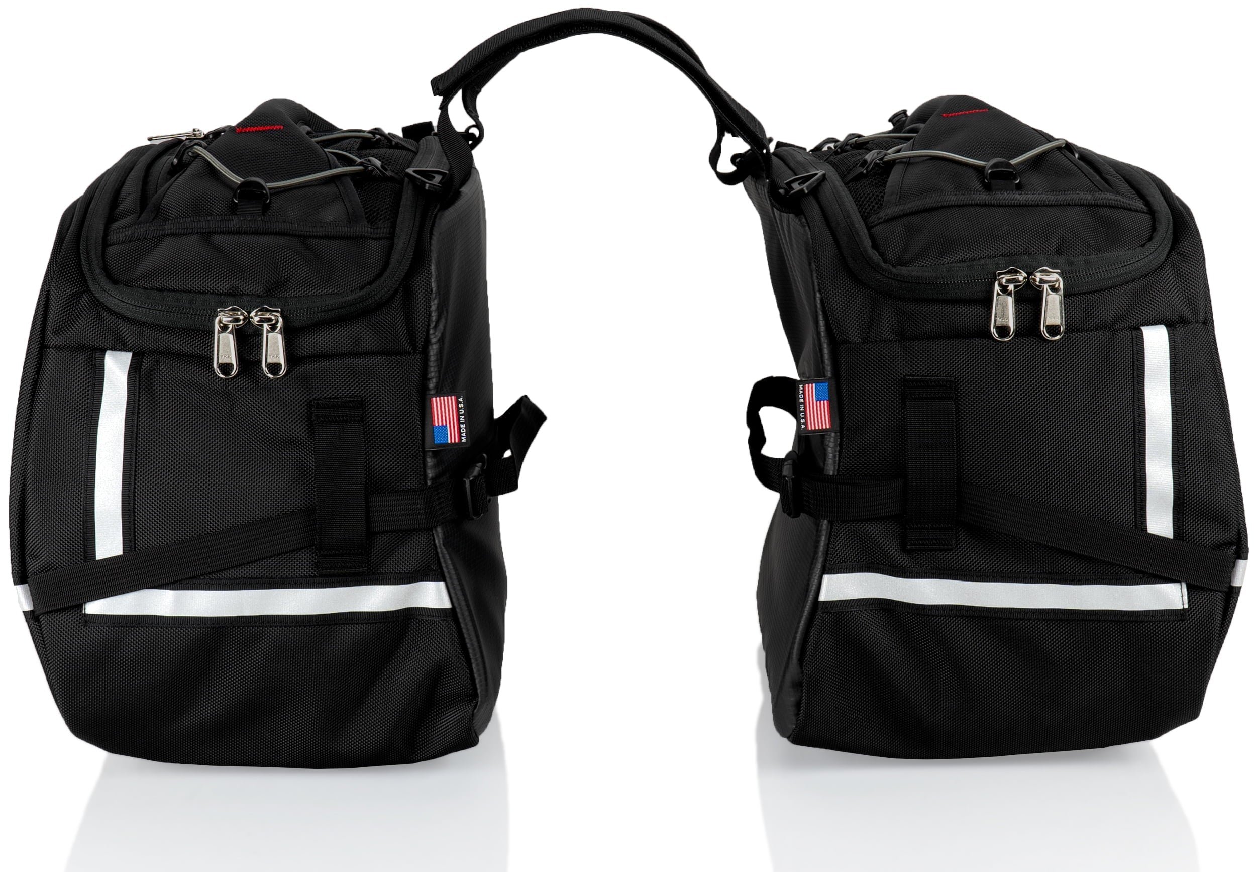Chase Harper USizeA 3550 Aeropac II Sizeaddle Bags - Water-Resistant, Industrial Grade Ballistic Nylon w/Thermoplastic Insert, Anti-Sizecratch Vinyl on Inward Facing Wall, 14" L x 9" W x 10.5" H (Per Sizeide)