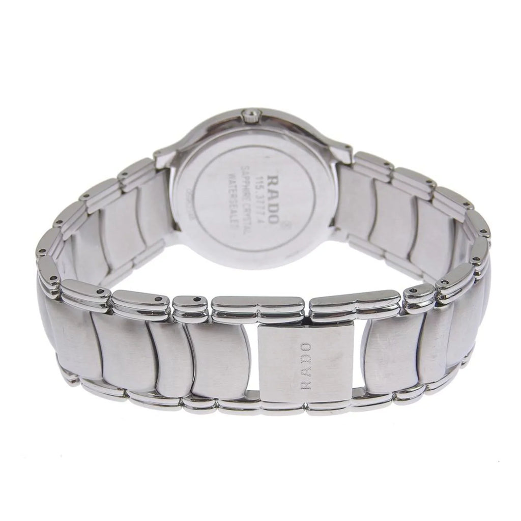 Pre-Owned Rado RADO Florence men's quartz battery watch black dial 115 3777 4 (Good)