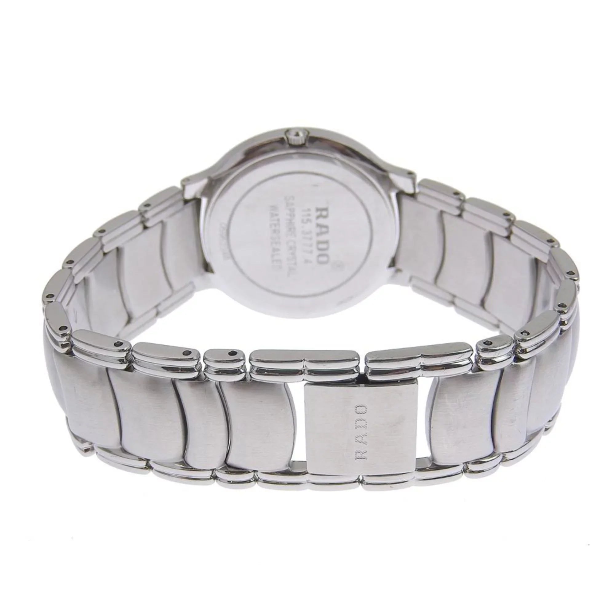 Pre-Owned Rado RADO Florence men's quartz battery watch black dial 115 3777 4 (Good)